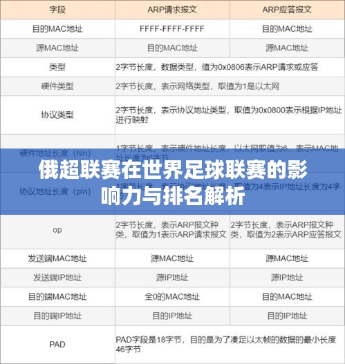 俄超联赛在世界足球联赛的影响力与排名解析